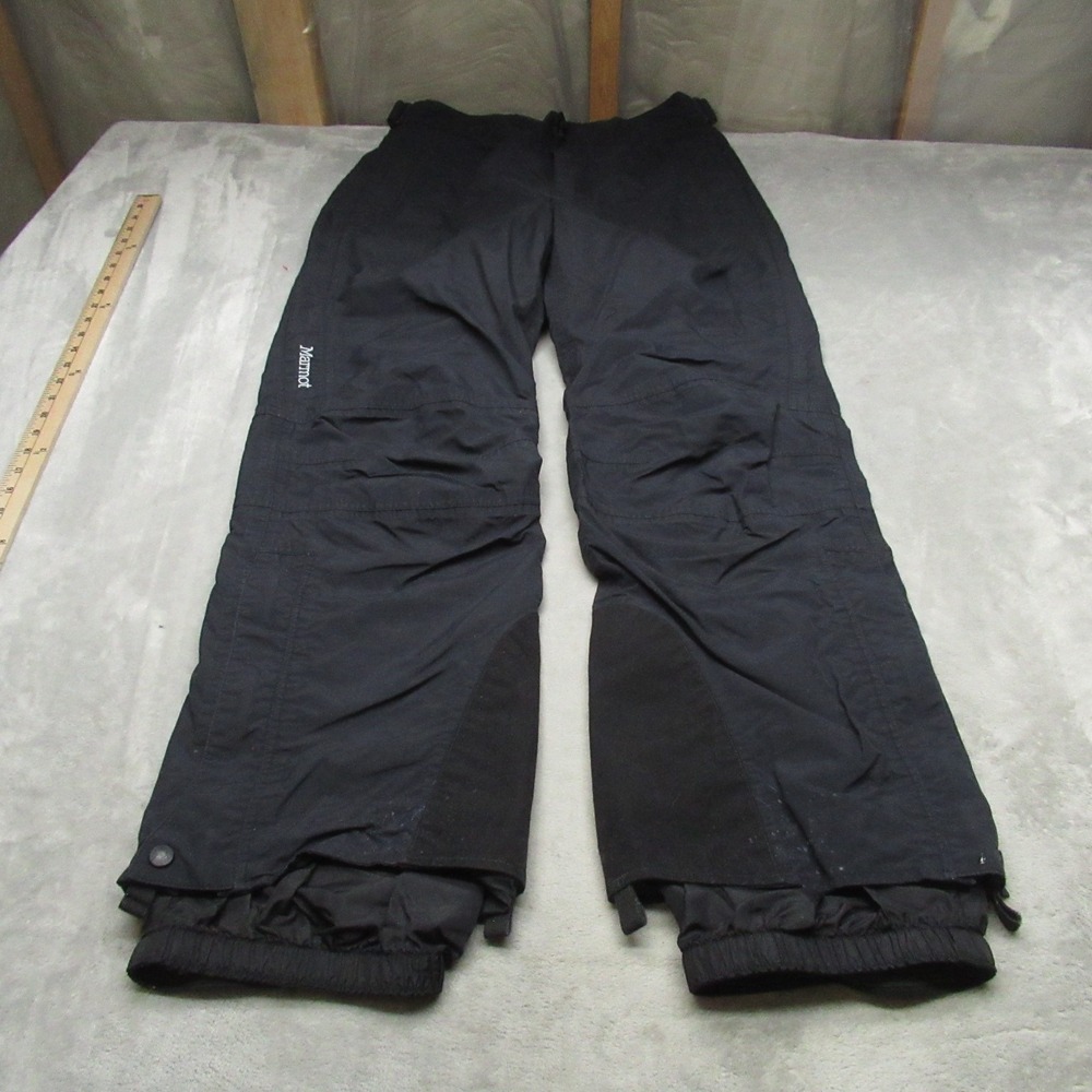 Marmot Snow Pants Women Large Black Ski Winter Waterproof Hiking Outdoor 32x30‎